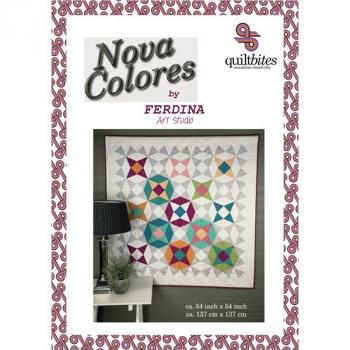 QuiltBites Pattern, Nova Colores by Ferdina Art Studio
